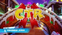 Gingerbread Joyride Sapphire Relic Race - Crash Team Racing Nitro-Fueled (Nintendo Switch)