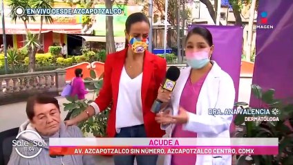 EN VIVO desde Azcapotzalco la Dra. Ana Valencia da consultas gratis