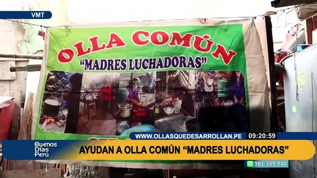 VMT: Empresa Alicorp ayuda a madres de ollas comunes