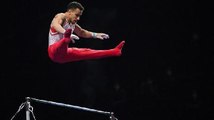 Son dakika... Milli cimnastikçi Adem Asil, genel tasnifte altın madalya kazandı (3)