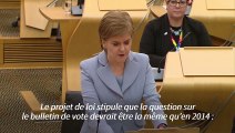 Le gouvernement écossais veut un référendum 