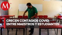 Más de 20 escuelas suspenden clases en Oaxaca por brote de covid-19