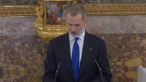 Felipe VI llama a los líderes de la OTAN a no caer en el pesimismo ante las nuevas amenazas