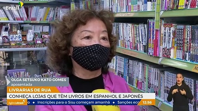 Conheça loja que tem livros em espanhol e japonês