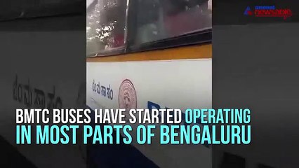 BMTC buses move