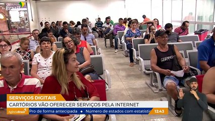 Descargar video: Serviços digitais cartórios vão oferecer serviços pela internet