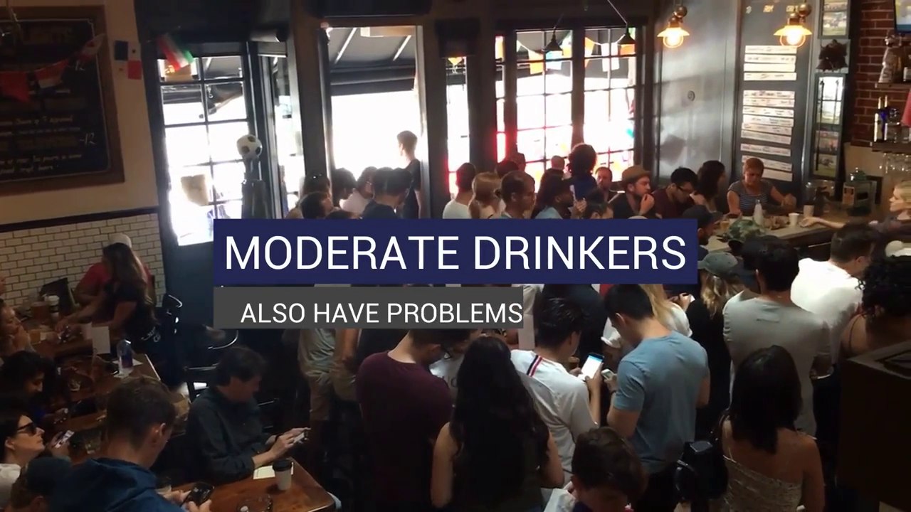 Moderate Drinkers Also Have Problems