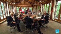 La cumbre del G7 finalizó con más apoyo para Ucrania y más presión contra Rusia