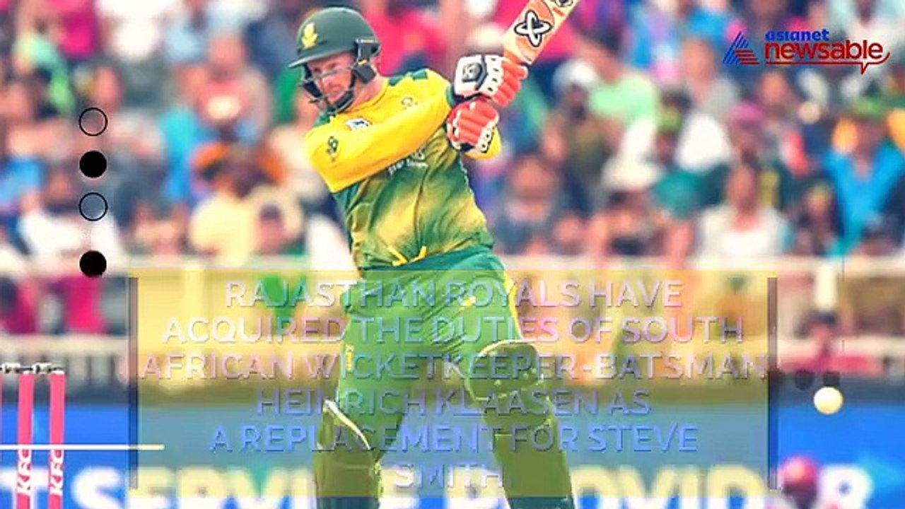 Rajasthan Royals sign South African star as Ste...