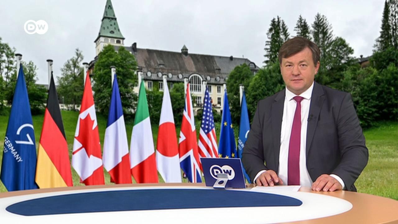 Саммит G7: что Шольц и Макрон сказали о Путине...