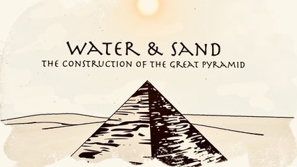 Bold New Theory ~ How The Great Pyramids Were Made ~ Water & Sand Construction