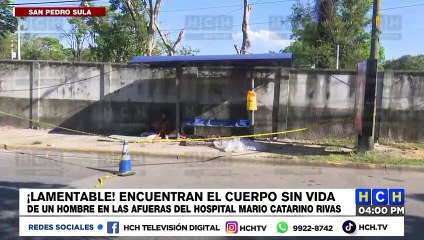 ¡Sobre su colchón muere indigente a inmediaciones del Catarino Rivas en SPS!