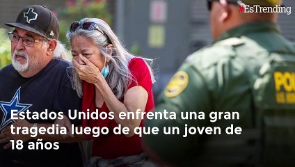Salvador Ramos, el joven de 18 años que le quitó la vida al menos a 19 niños en una escuela en EE.UU.