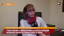 “Esta técnica innovadora la realizamos en nuestro hospital desde hace 8 años”