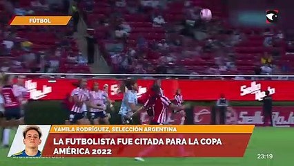 La futbolista fue citada para la Copa América 2022