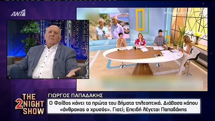 ΓΙΩΡΓΟΣ ΠΑΠΑΔΑΚΗΣ - THE 2NIGHT SHOW