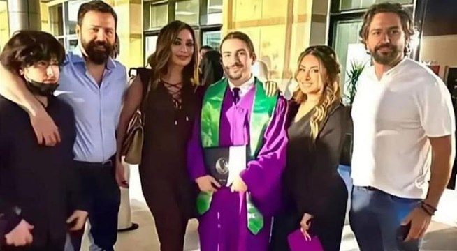 حفل تخرج نجل تيم حسن يجمعه مع ووفاء الكيلاني مع ديما بياعة