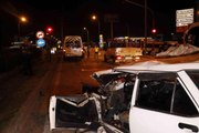 Son dakika haber! Adana'da otomobil işçi servisine arkadan çarptı: 6 yaralı