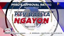 Pangulong Duterte, napanatili ang mataas na approval ratings sa pagtatapos ng kaniyang termino