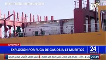 Jordania: Fuga de gas tóxico en puerto de Aqaba deja 13 muertos y más de 250 afectados