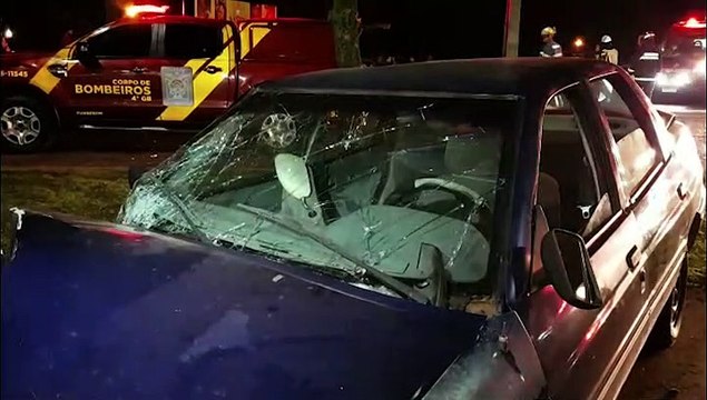 Tenente do Corpo de Bombeiros fala sobre grave colisão envolvendo carros na Av. Tancredo Neves