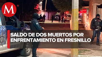 En Fresnillo, enfrentamiento entre civiles y policías deja dos muertos