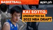 Kai Sotto, undrafted sa 2022 NBA Draft