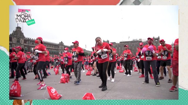 Récord Guiness en clase de box de la CDMX - Almohadazo Casero