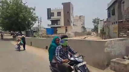 सफाई के लिए तोड़ी नालों की दीवार