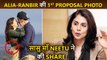 Viral Alert! Alia Bhatt & Ranbir Kapoor's First Proposal Photo , Saasuma Neetu Kapoor Says God Bless