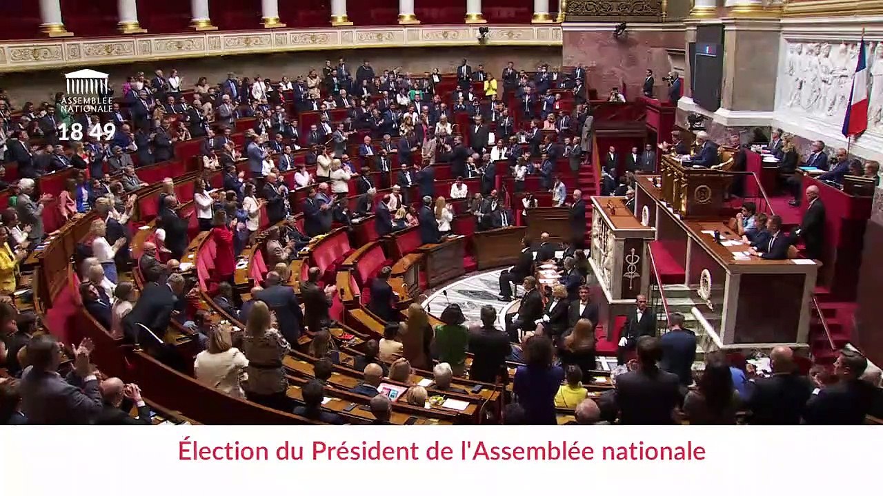 Élection de Yaël Braun-Pivet à la Présidence de l'Assemblée nationale  - Mardi 28 juin 2022