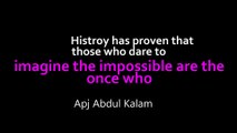 Apj Abdul Kalam Motivational speech