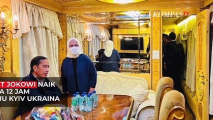 Potret Jokowi Berangkat Naik Kereta Luar Biasa 12 Jam ke Ukraina