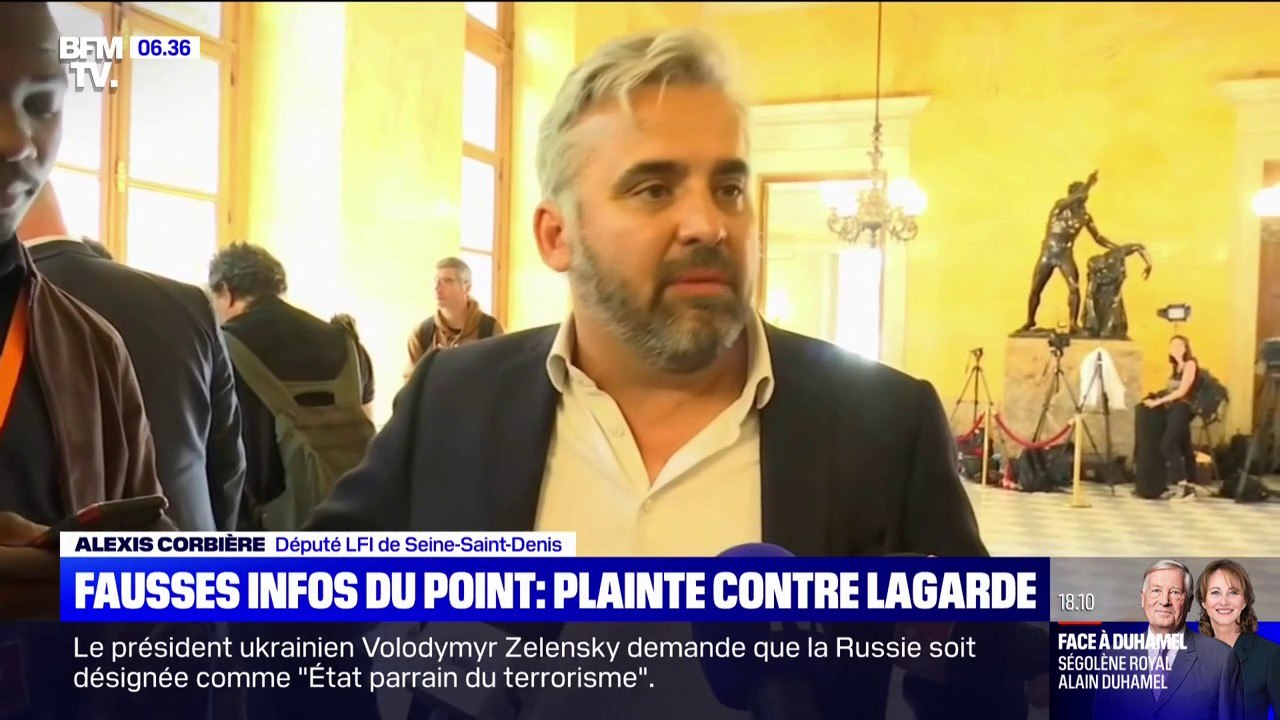 Fausses accusations contre Garrido et Corbière: le journaliste du Point porte plainte contre Jean-Christophe Lagarde et un ex-policier
