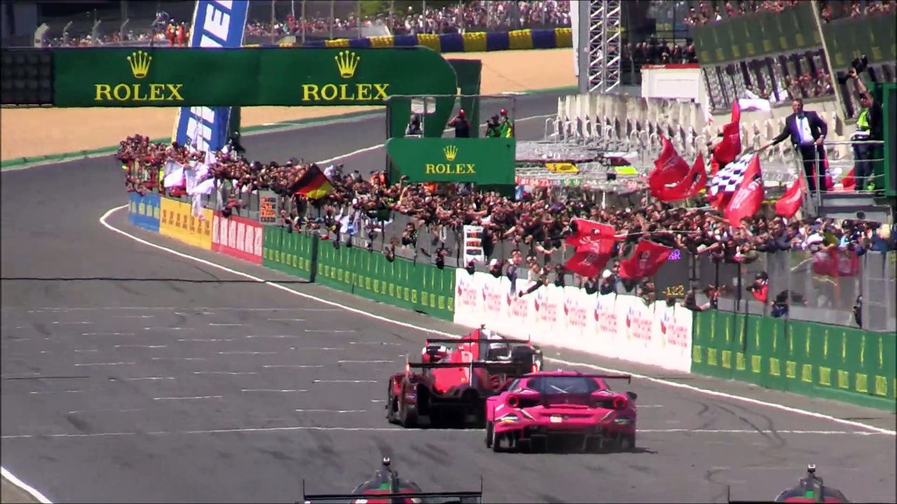 24 heures du mans 2022. partie 10  arrivee