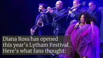 Diana Ross opens this year's Lytham Festival