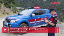 Honaz Dağı'nın yangın güvenliği, jandarma komandolara emanet