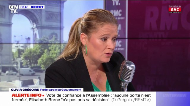 Olivia Grégoire annonce que les résultats de la mission flash sur l'hôpital seront rendus ce vendredi ou ce lundi