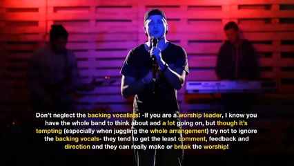 Michael A. Yelverton Jr. Shares 5 ways to help worship leaders become better singers