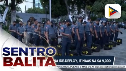 Descargar video: Bilang ng mga pulis na ide-deploy sa inagurasyon ni Pres.-elect Bongbong; MPD, nagpaalala sa mga dadalo sa inagurasyon hinggil sa mga puwede at hindi puwedeng dalhin