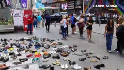 New York'un Times Meydanı'nda, 15 Temmuz şehitleri böyle anıldı