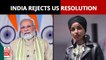 India rejects US resolution accusing it of violating religious freedom