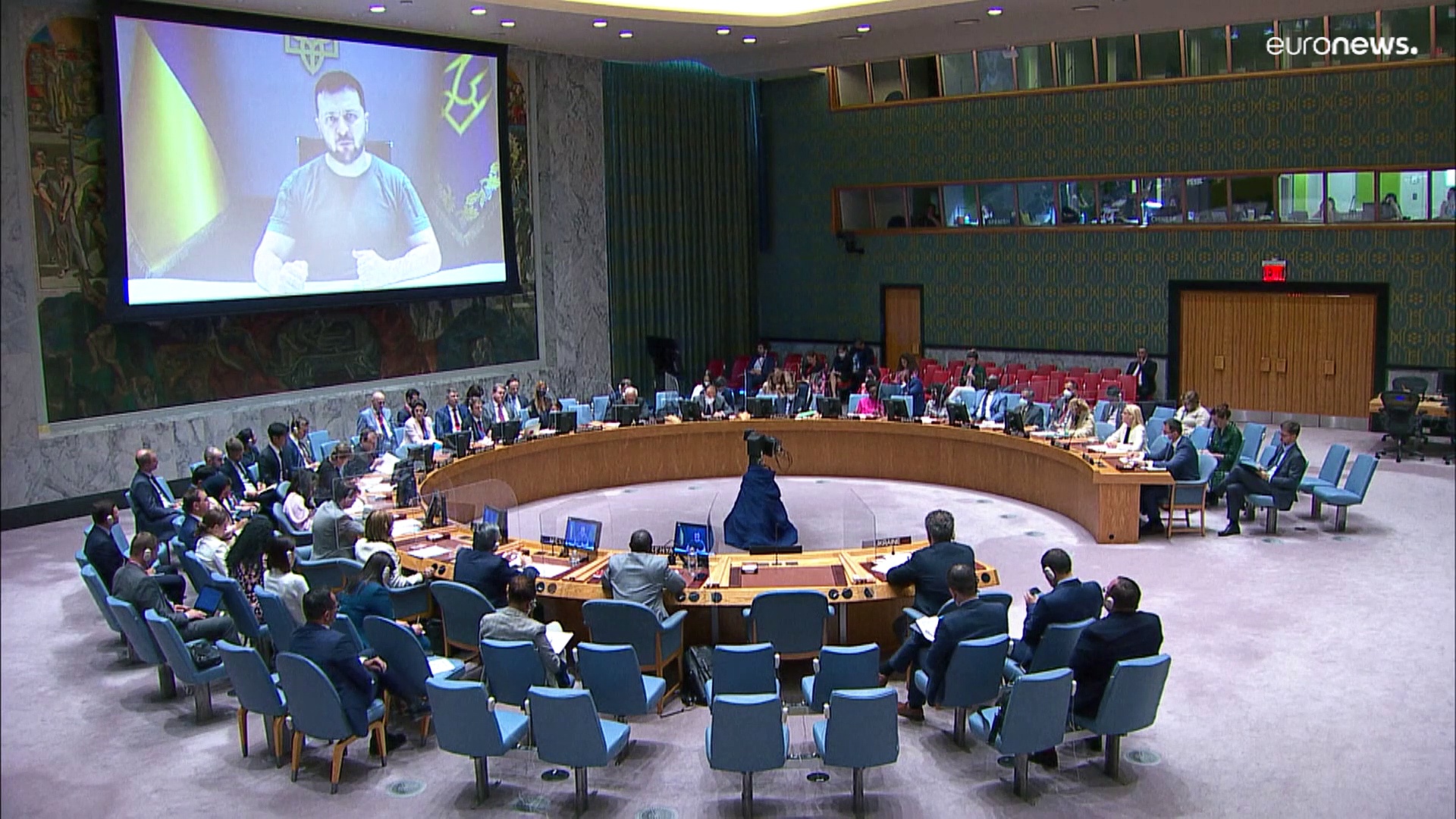 Video Zelensky chiede all'Onu di riconoscere il \