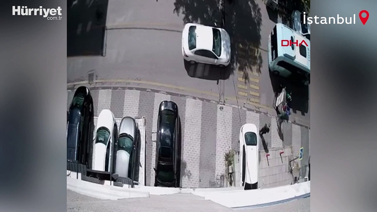 Maltepe'de yüreklerin ağza geldiği an! Saniye saniye kaydedildi