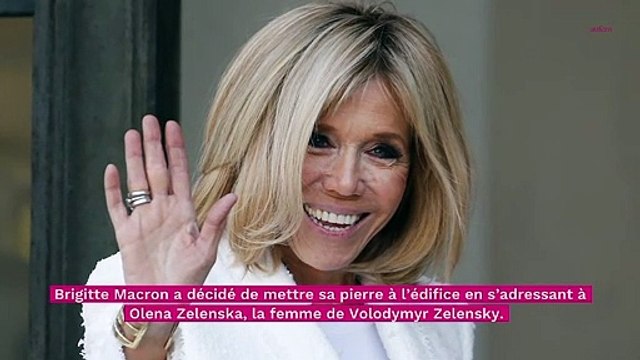 Brigitte Macron : sa très belle proposition à la Première dame ukrainienne