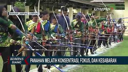 Remaja di Bandar Lampung Isi Liburan Sekolah dengan Berlatih Panahan