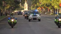 Cortes en la Castellana para las delegaciones de la Cumbre de la OTAN