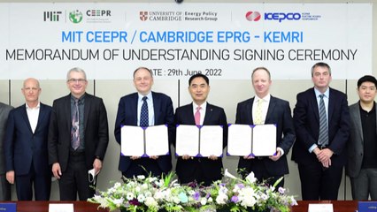 [기업] 한전, 미국 MIT·영국 케임브리지대 연구소, '미래 에너지' 공동 연구 / YTN