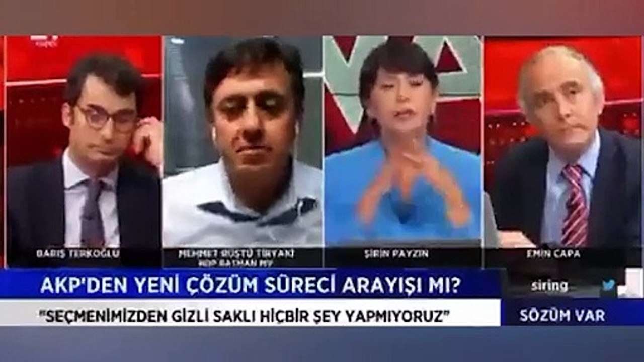 Canlı yayında ''Sayın Öcalan'' skandalı
