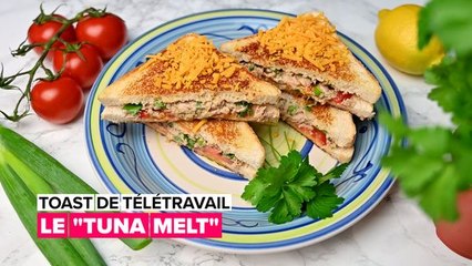 Recette de toast : le sandwich "tuna melt"